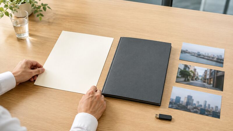 調査報告書を受け取った直後は、契約書と報告方法を並べて確認する